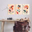 "Funky Modern Flowers", ensemble de 3 plaques murales par Walker Noble-305096529
