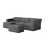4 Seater Corduroy Seating Component-1222776800-1222776802
