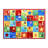 Furnish my Place 745 ABC with Animal ABC Area Rug for Kids | Educational Alphabet | Animals Children Rug | Contemporary Design | Multicolor-223289461