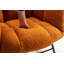 Comfortable Teddy Fabric Rocking Glider Chair For Nursery And Living Room-945927190
