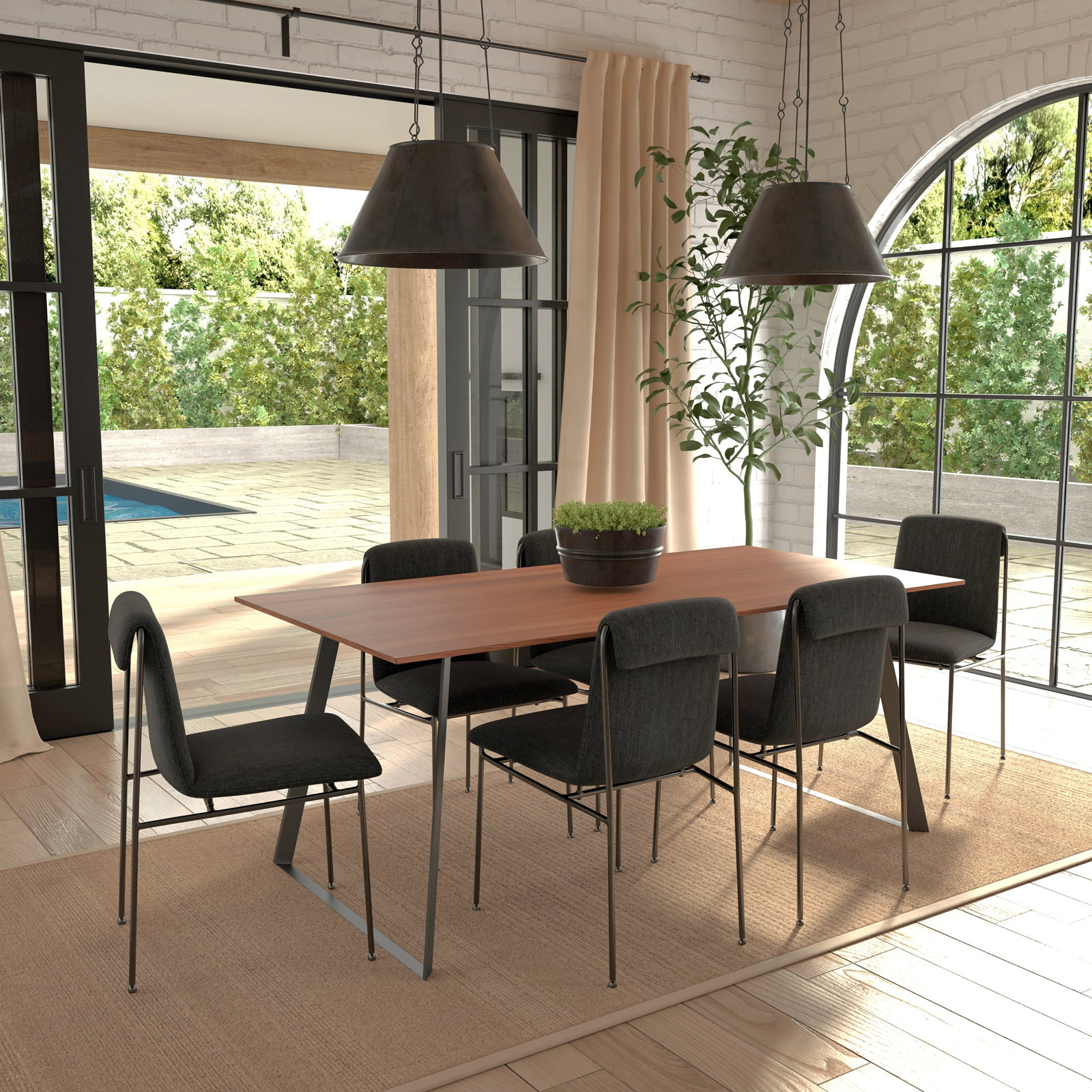 Kerey Side Chair, Black