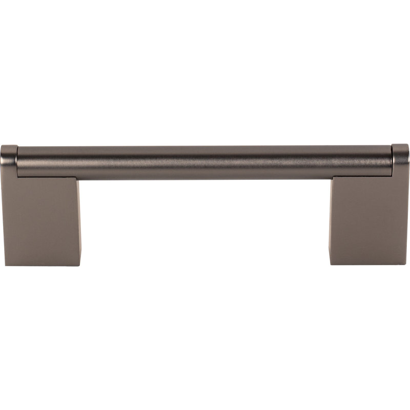 Princetonian Bar Pull, Ash Gray, 3 3/4" Center to Center