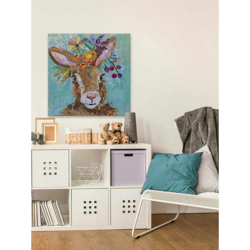 Crutcher - Painting on Canvas, 20cm H x 20cm W x 3.81cm D