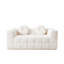 66.5" Modern Boneless Two-Seater Foam Upholstered Sofa