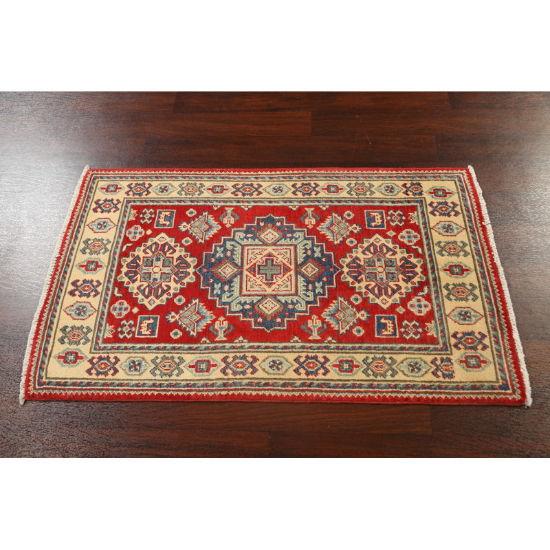 One-of-a-Kind 2'6" X 4'2" New Age Wool Area Rug in