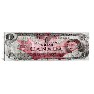 Un dollar canadien 2 impressions sur toiles