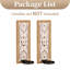 2 Piece Wood Wall Bath Sconce Set-609403539