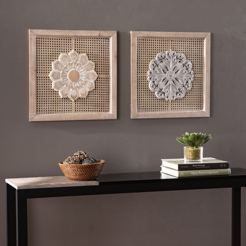 Panneaux muraux décoratifs Lamsting - ensemble de 2 pièces