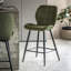 Skopelos Upholstered Counter Stool with Metal Frame-191592585