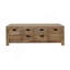 Table basse à 6 tiroirs Salishan Natural Sheesham