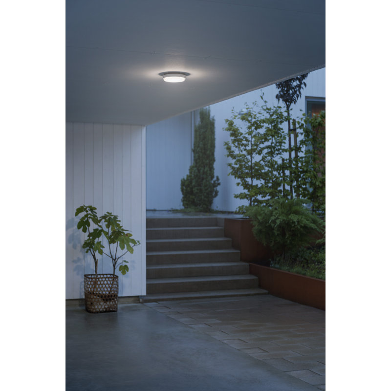 Cesena White Outdoor Flush Mount