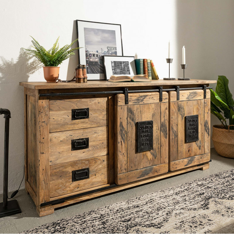 Railway 150cm Sideboard, Nature