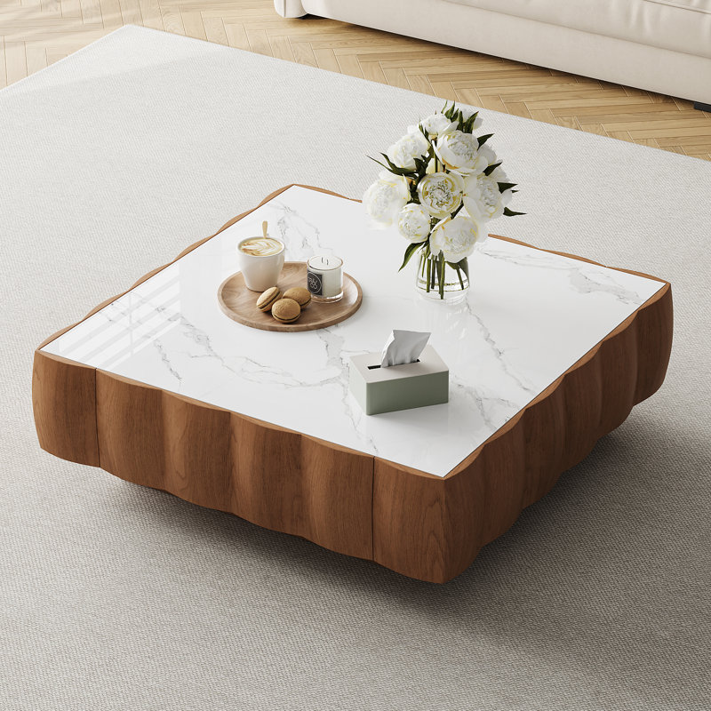 Table basse de salon 36 po x 36 po L 36 po x l 36 po