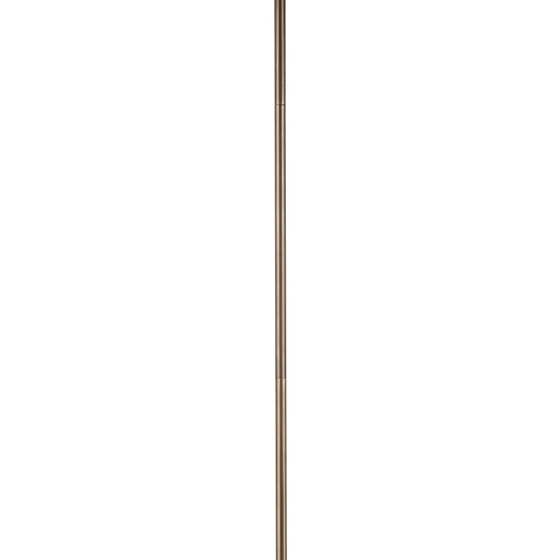 Tige d'accessoire 12 po en laiton laqué, 12", Laiton laqué