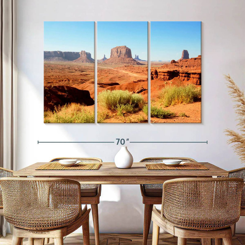 Alvord American West Awesome Monument Valley, 36" H x 57" W
