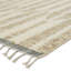 Tapis beige / ivoire en laine noué à la main Wesler-694128557
