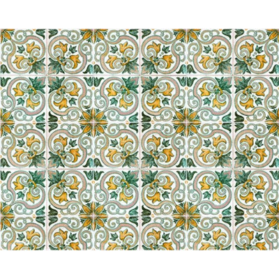 5'' W x 5'' L Vinyl Peel and Stick Mosaic Tile