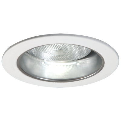 5'' White Open Recessed Trim