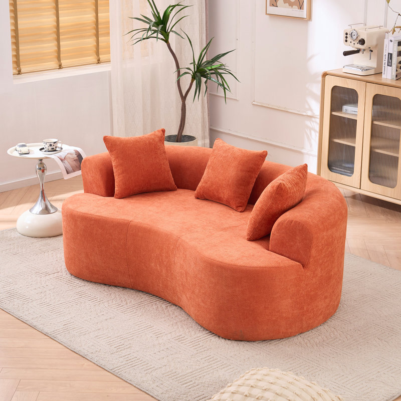 Canapé pour salon, chambres à coucher, Orange