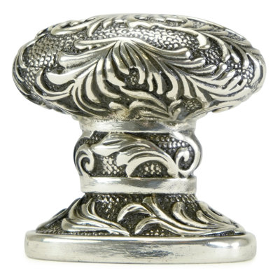 GLENDALE OVAL KNOB IN  PLATE