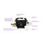 Salton Automatic 6-Cup Rice Cooker - White-86900118