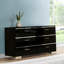Commode double 6 tiroirs aleenah