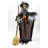 48" Animated Standing Halloween Witch With Turning Head