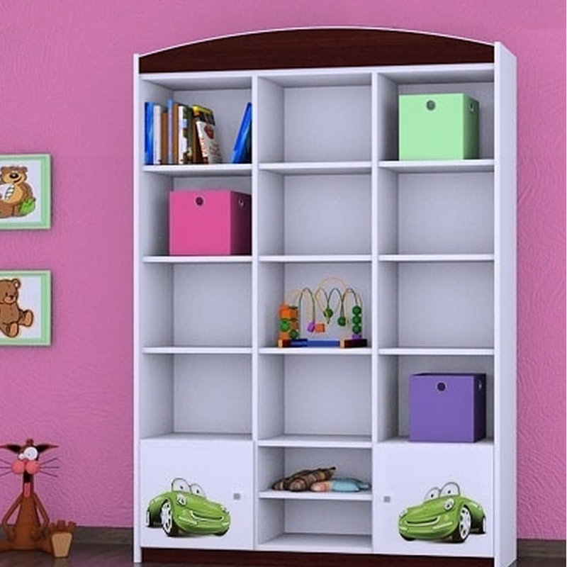 Simeon 183cm H X 132cm W Kids Cube, Wenge