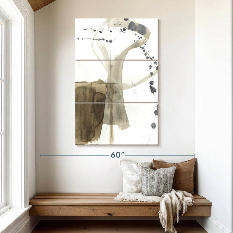 Avery Umber Connection I, 50" H x 32" W