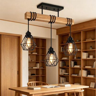 Farmhouse Dining Room Pendant Light Fixtures