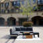 Ensemble de conversation modulaire avec coussins
