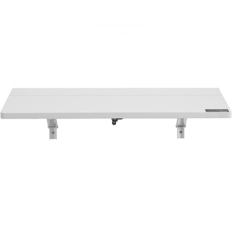 Table murale pliante et rabattable, H 3,98 po x l 31,5 po x P 23,6 po