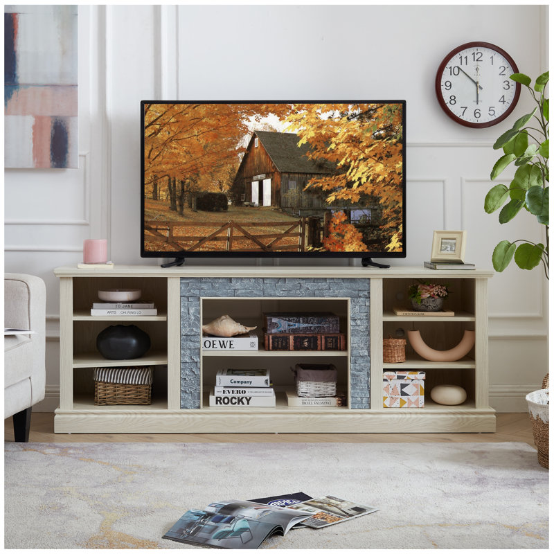Grand meuble télé YSVIGI, Naturel
