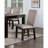 Transitional Style 2pc Side Chair