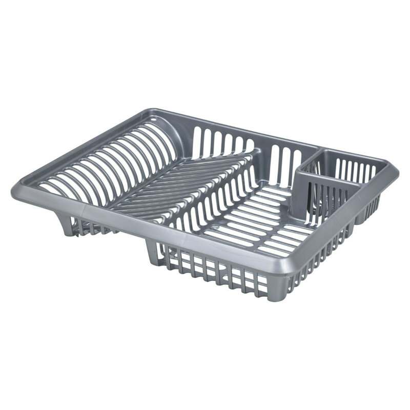 Alaric Rinse Basket, Silver
