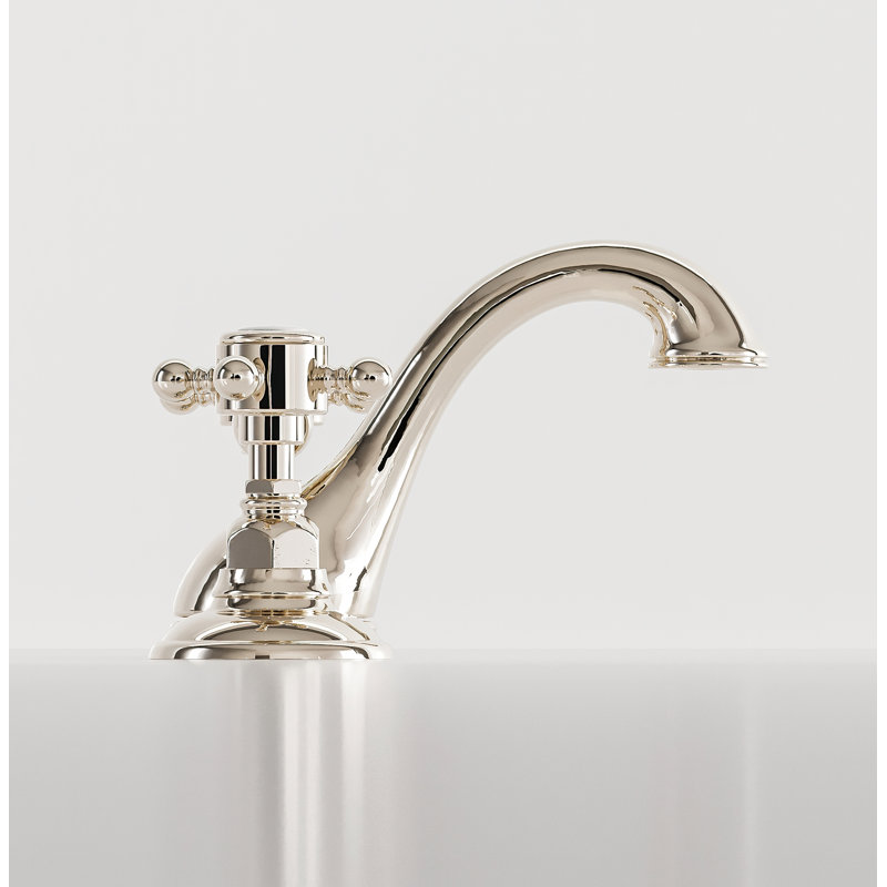 Viaggio® Widespread Lavatory Faucet, Unlacquered Brass