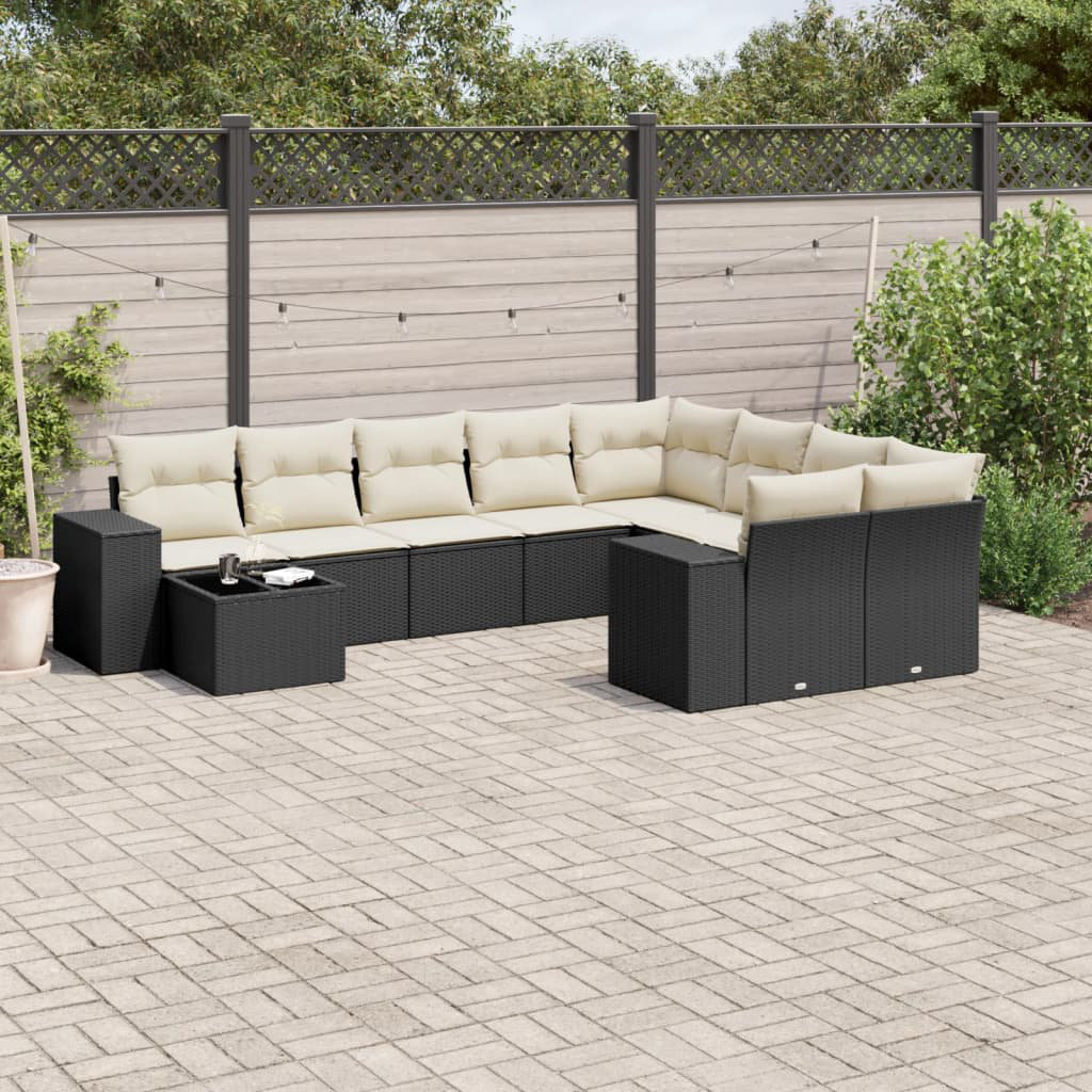 Gartensofa mit Kissen