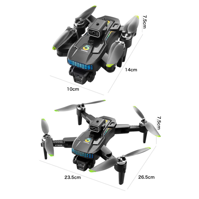 4K GPS Drone with Camera Brushless Motor Obstacle Avoidance 20 Mins Flight Time Gesture Photography Precise Positioning Custom Routes Intelligent Following Valentines Day Gifts