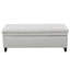 REPOSE-PIEDS OU BANC DE RANGEMENT rectangulaire capitonné de 50 po Cancic-1696032510