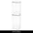 iDesign Extra Large Airtight Canister with Peel 'N Place Erasable Label - Ideal for Kitchen Countertop or Pantry Storage