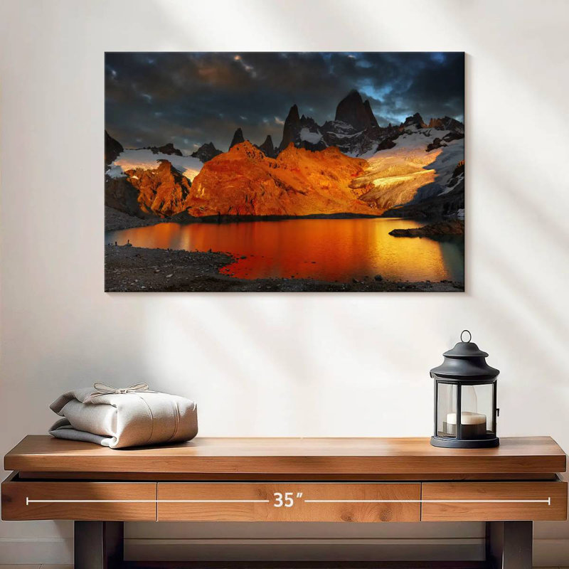 Alvord Mont Fitz Roy, H 16 po x l 24 po
