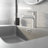 Single-Hole Single-handle Bathroom Faucet with Drain Assembly-87349273