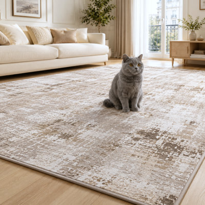 Rectangle Oriental Shaggy Area Rug