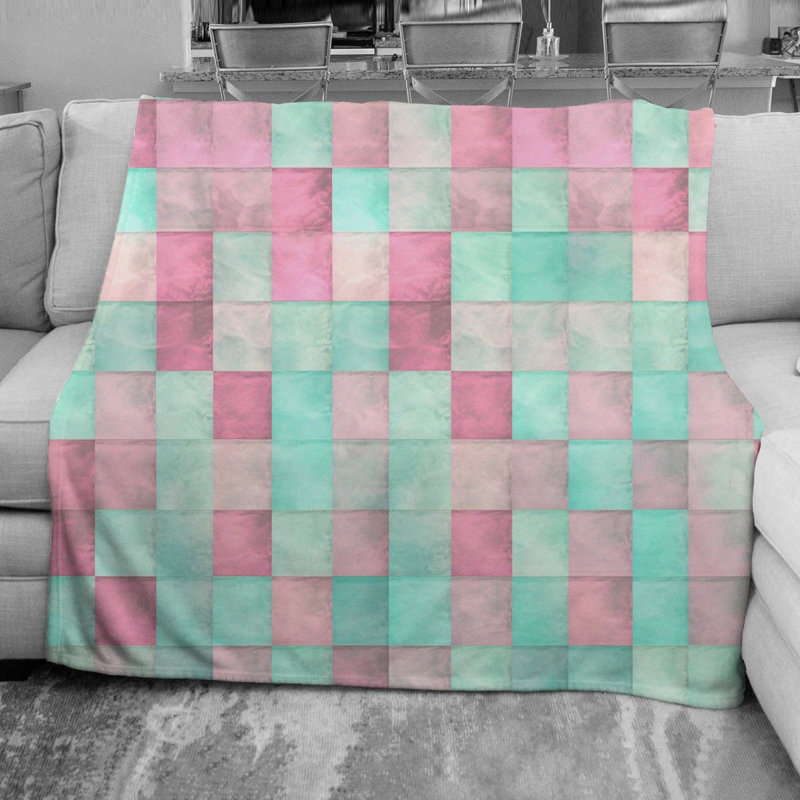 Checkered Throw Blanket