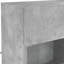 Unfinished TV Stand for TVs up to 28" with Fireplace Included-98524388