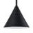 4-Light Arched Dimmable Sputnik Modern Black Linear Chandelier   