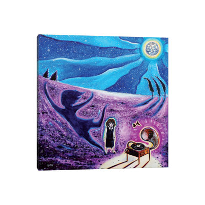 Shadow Dance 1 Piece Wrapped Canvas Wall Art