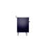 Cuisinière à induction 36 pouces avec 6 éléments à induction ILVE Nostalgie II Series (porte en verre)-1304245316