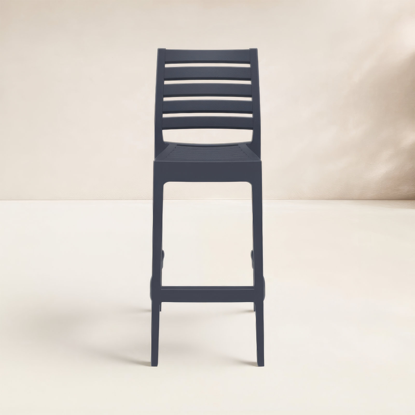 42.5'' Outdoor Bar Stool, Dark Gray