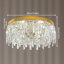 Retsof 1 - Light Crystal LED Chandelier-803749327-801692408